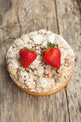 crumble a la fraise