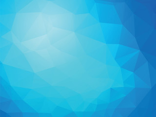 blue geometric background