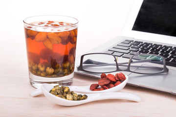 Goji berries or Wolfberry, Chrysanthemum tea remedy to improve eyesight