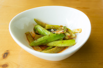 cucumber kimchi - korean food