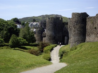 Fototapeta na wymiar Conwy Castle in North Wales