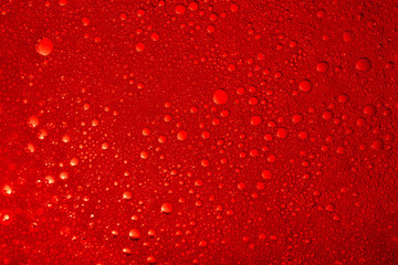 The texture color of the water bubbles