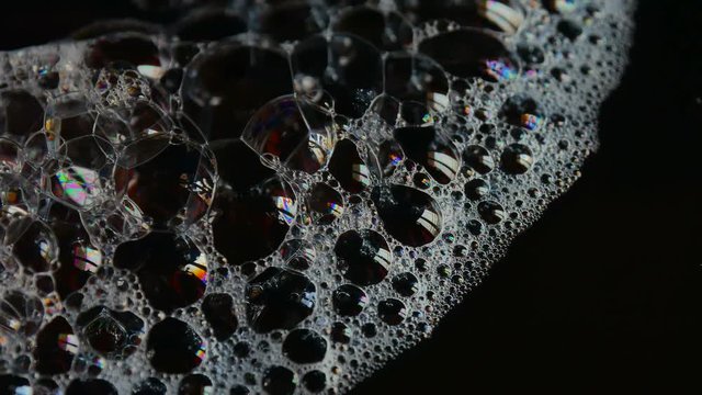 Abstract water bubbles background