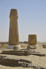 Reste vom  Palastes des Echnaton in Tell el Amarna