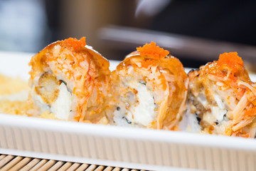 Sushi roll, Japanese food