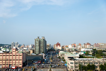 Fototapeta na wymiar Taiwan's second largest city - Kaohsiung