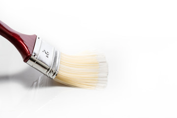 2 Inch Paint Brush on White background