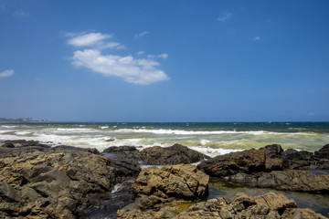 Fototapeta na wymiar Beach in Salvador Bahia Brazil
