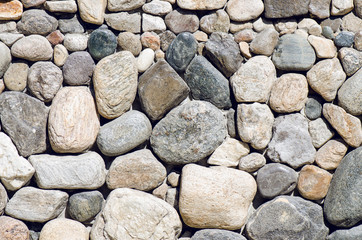 Small Oval Stones Closeup