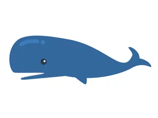Crédence de cuisine en verre imprimé Baleine クジラ