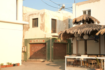 Old street-village in Greece