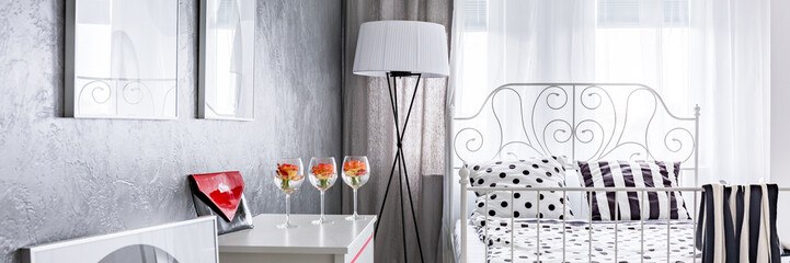 Elegant woman's bedroom