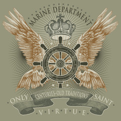 Royal winged rudder © trattieritratti