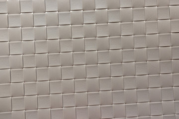Gray plastic braiding background