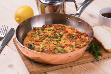 omelette, pan, frying, asparagus, vegetable, background, wooden, table, egg, cooked, food, yellow, green, traditional, meal, breakfast, fried, omelet, vegetables, fresh, sausage, scrambled, healthy, d