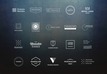 20 Minimalist Logo Layouts 6