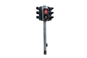 Traffic light of stop.