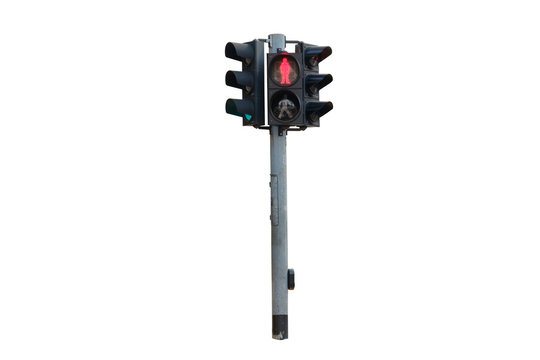 Traffic light of stop.