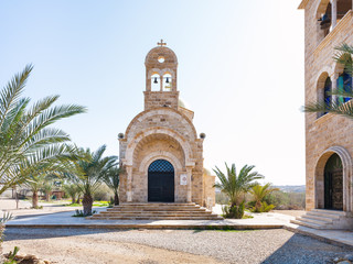 Fototapeta na wymiar facade Greek Orthodox Church of John the Baptist