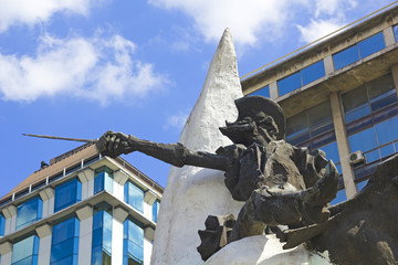 Obraz premium Don Quixote, Buenos Aires, Argentina.