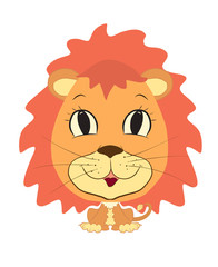  funny boy lion 