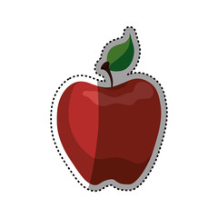 delicious apple fruit vector illustration graphic design