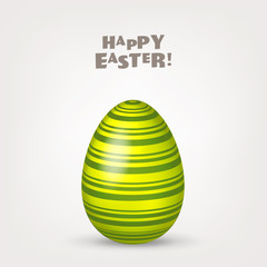 Easter egg. Spring. Holidays in April. Gift. Seasonal celebration.