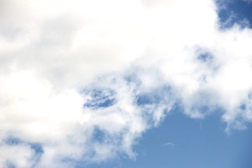 Obraz premium Clouds on blue sky