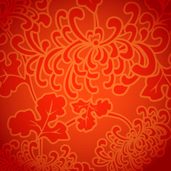 Fototapeta na wymiar Abstract traditional chinese pattern background