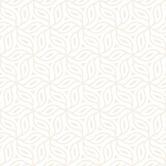 Vector Seamless Pattern. Abstract Geometric Background Design. Stylish Lattice Texture..