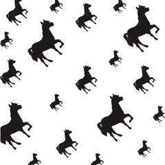 Horse farm animal vector illustration graphic design