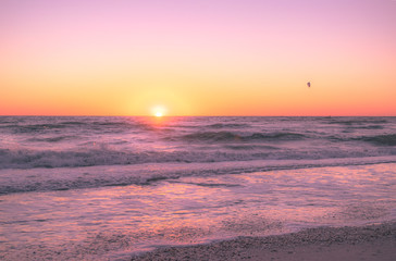 Boca Ciega Bay - Sunset Beach - Treasure Island, FL - Sunset on the Beach