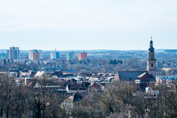 Fototapeta premium Panorama von Erlangen