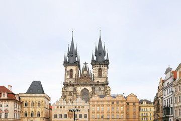 Beautiful old city of Prague