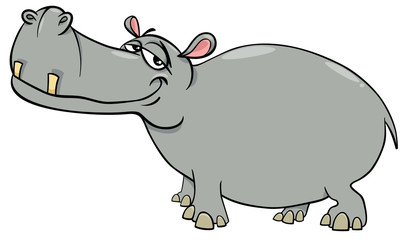 hippopotamus cartoon character