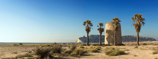 Cagliari, spiaggia del Poetto, Sardegna