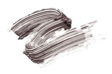 smear paint of mascara