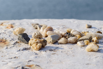 Fototapeta na wymiar Sea stones