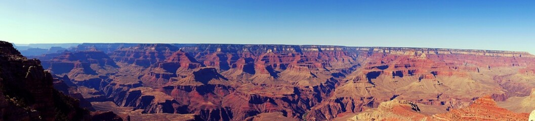 Fototapeta na wymiar Panorama Aussicht am Grand Canyon Nationalpark