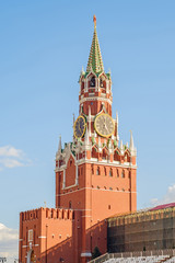 Fototapeta na wymiar Moscow Kremlin tower 1