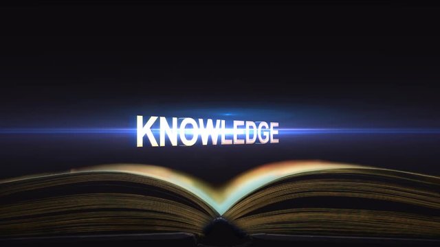 Knowledge comes from textbooks. Where does knowledge come from 