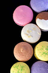 Multicolored macaroons