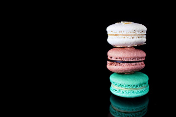 Multicolored macaroons