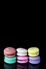 Multicolored macaroons