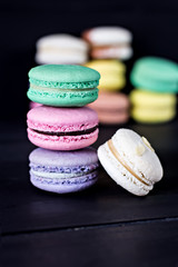 Multicolored macaroons