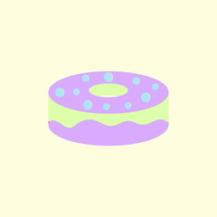 donut vector icon