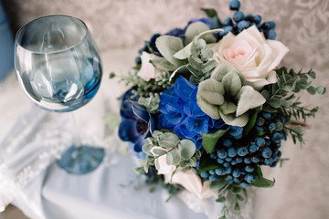 Wedding bouquet. Bride's flowers