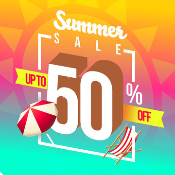 Summer sales and special discounts