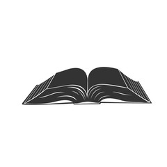 open book, icon, vector