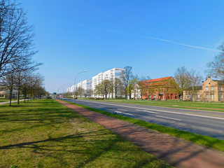 Die Innenstadt von Schwedt